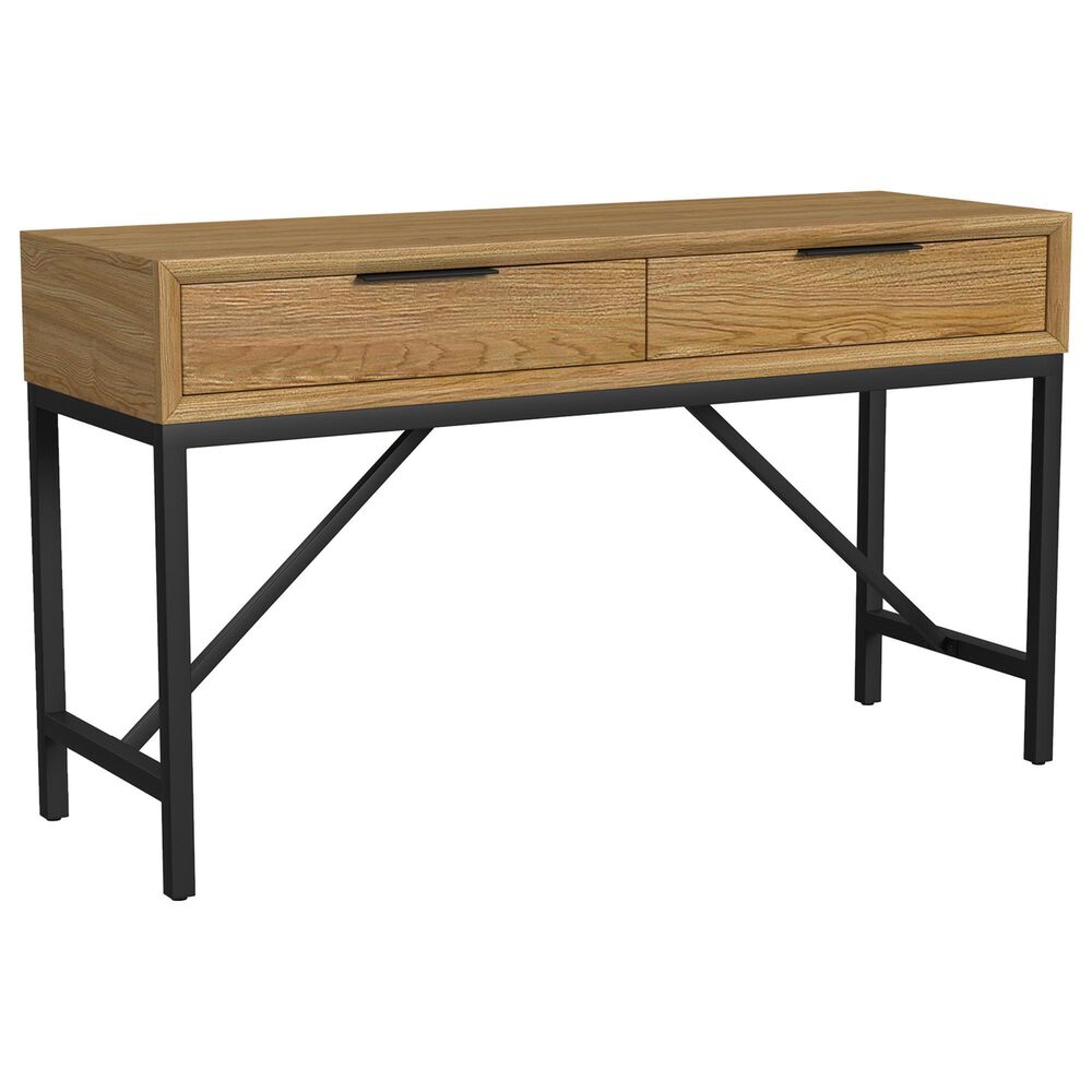 Hawthorne Furniture Newport Sofa Table in Natural Oak, , large