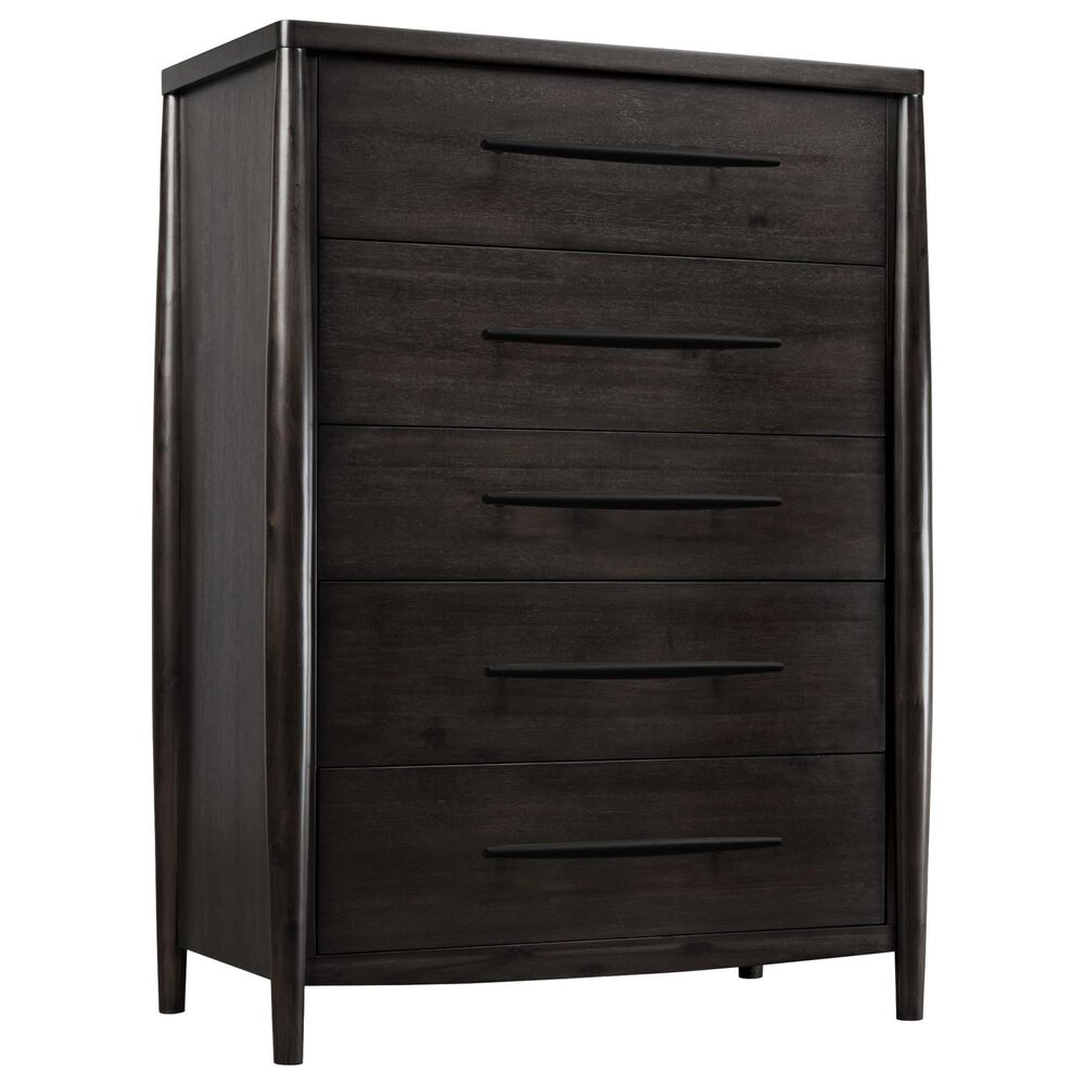 Urban Home Koko 5-Piece Queen Upholstered Bedroom Set in Minx, , large