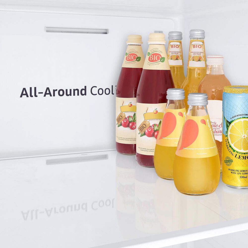 Samsung 26.7 Cu. Ft. Large Capacity Side by Side Refrigerator with Touch Screen Family Hub in Stainless Steel, , large