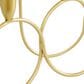 Maple and Jade Metal Decorative Candelabra in Polished Gold, , large