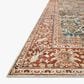 Loloi II Layla LAY-04 9" x 12" Ocean and Rust Area Rug, , large