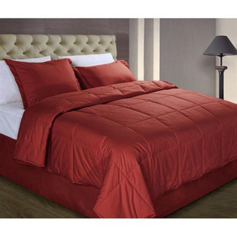 Epoch Hometex Cotton Loft Full/Queen Comforter in Scarlet, , large