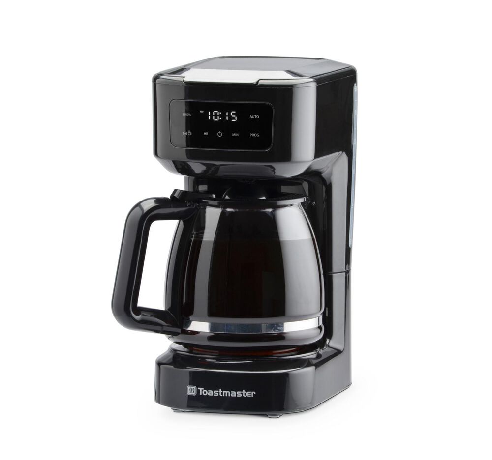 Toastmaster 12-Cup Touch Screen Drip Coffee Maker in Black, , large
