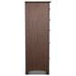 Archbold Furniture Shaker 6-Drawer Chest in Brown Mahogany, , large