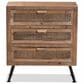Baxton Studio Calida 3-Drawer Storage Cabinet in Whitewashed Natural Brown and Black, , large