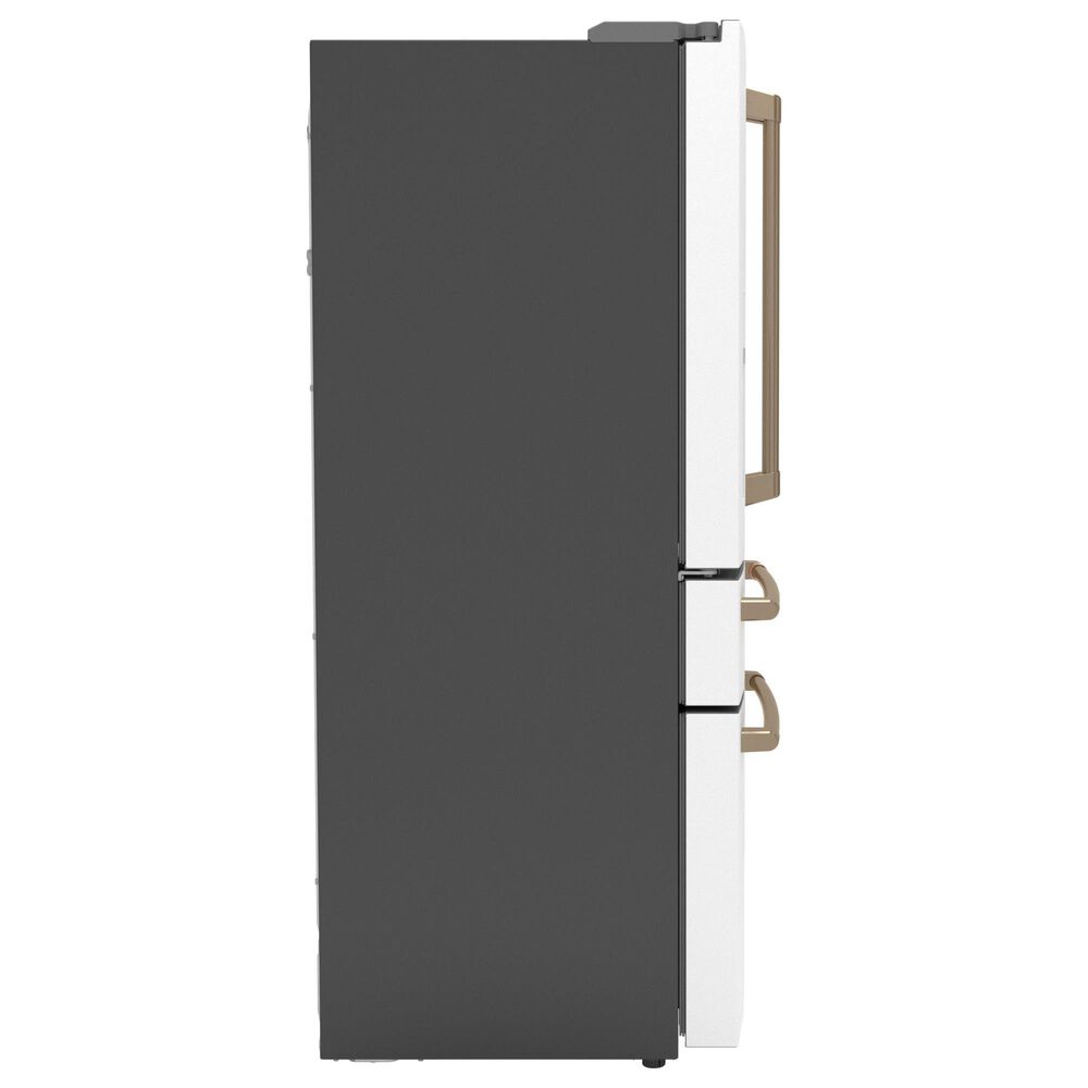 Cafe 22.3 Cu. Ft. 4-Door French Door Refrigerator in Matte White, , large