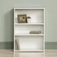 Sauder Beginnings 3-Shelf Bookcase in Soft White, , large