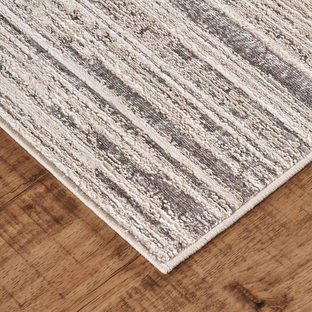 Feizy Micah 8&#39; x 10&#39; Black and Dark Gray Area Rug, , large