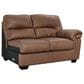 Ashley WillowBend 3-Piece Sectional with LAF Sofa in Caramel, , large