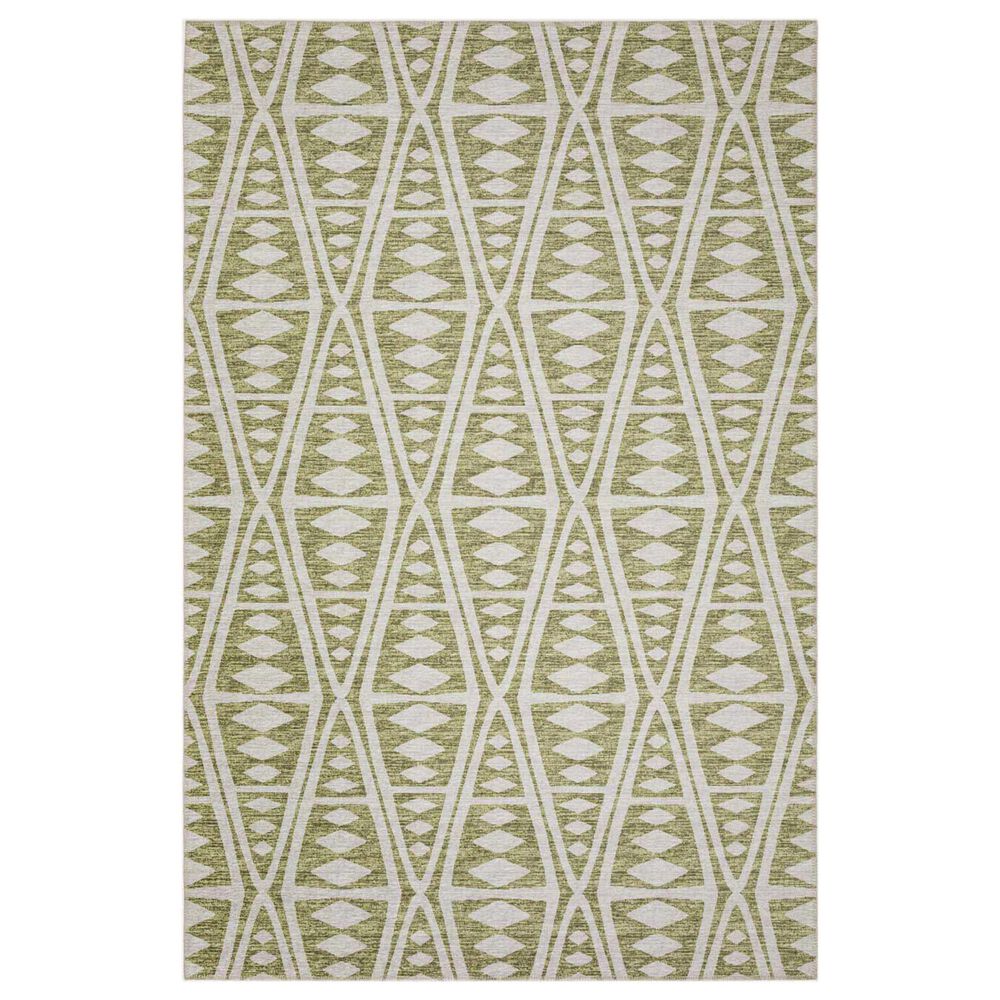 Dalyn Rug Company Sedona Southwestern 5" x 7"6" Moss Indoor/Outdoor Area Performance Rug, , large