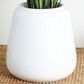 Maple and Jade 20" Short Floor Decorative Vase in Polished White, , large