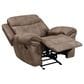 Steve Silver Nashville Manual Glider Recliner in Cocoa, , large