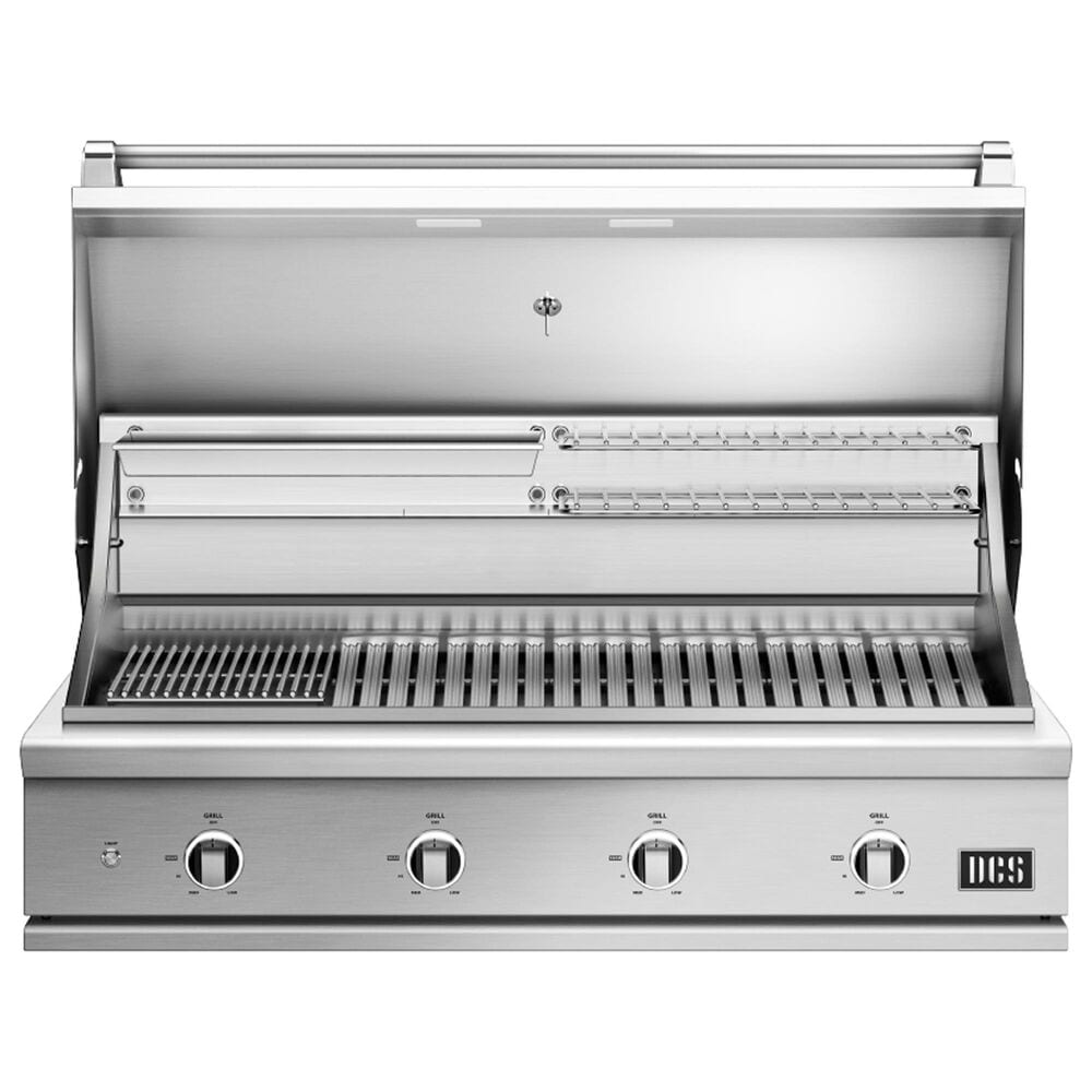 DCS Series 9 48&quot; Built-In Natural Gas Grill with Charcoal Tray in Stainless steel, , large