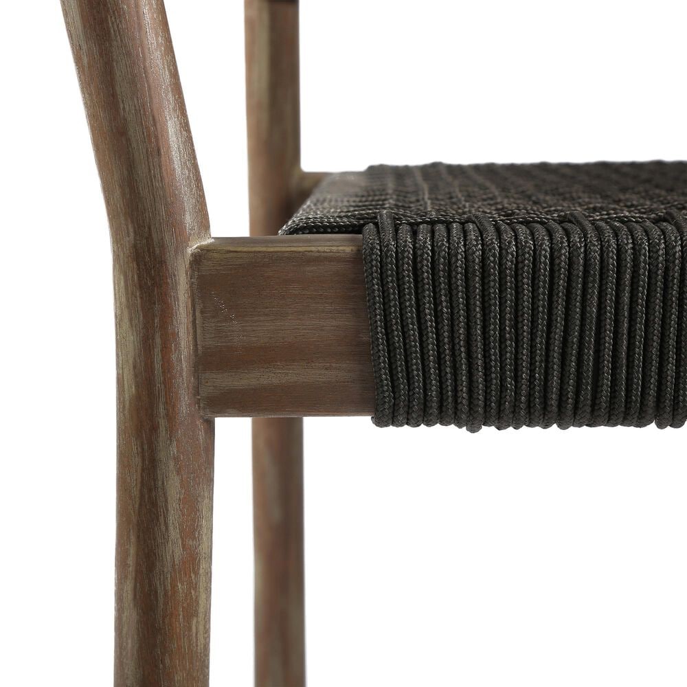 Blue River Doris Patio Dining Chair in Light Eucalyptus and Charcoal &#40;Set of 2&#41;, , large