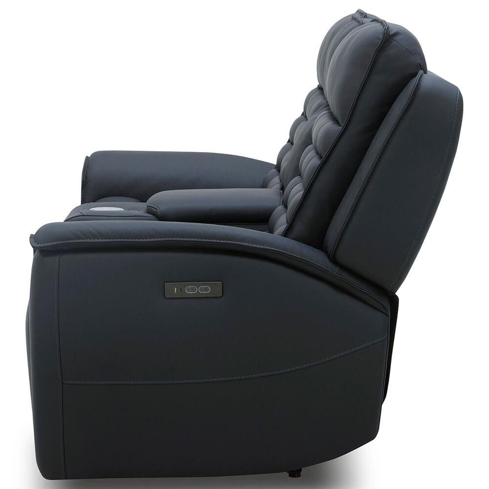 Interlochen High End Push Back Loveseat in Jet Black, , large