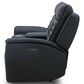Interlochen High End Push Back Loveseat in Jet Black, , large