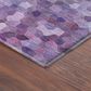Dalyn Rug Company Kaleidoscope Plum 10" x 14" Indoor/Outdoor Area Rug, , large