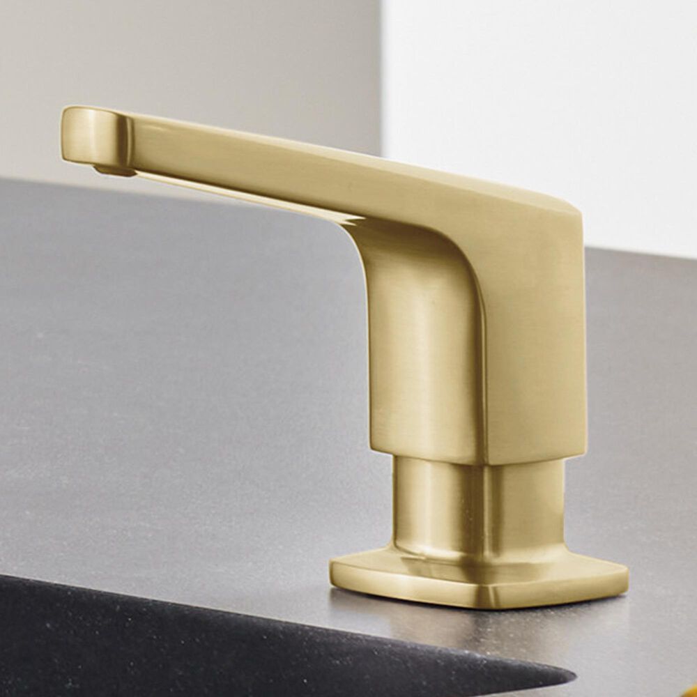 Blanco Rivana Soap Dispenser in Satin Gold, , large