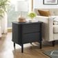 Modway Cadence 2 Drawer Nightstand in Black, , large