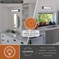 Vaxcel Fremont 1-Light Bathroom Vanity in Matte Black, , large
