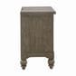 Belle Furnishings Americana Farmhouse 4 Piece Queen Sleigh Bedroom Set in Dusty Taupe and Black, , large