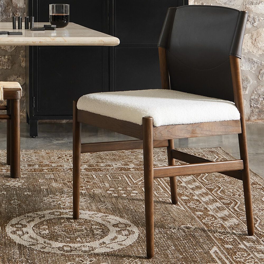 Four Hands Lulu Armless Dining Chair in Umber Ash, , large