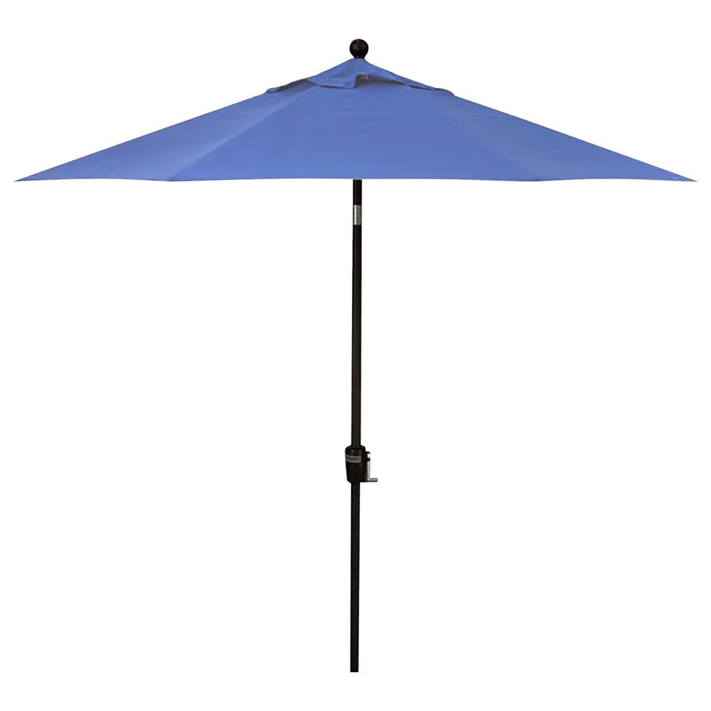 Garden Party 9" Push Button Tilt Octagon Umbrella in Sky, , large