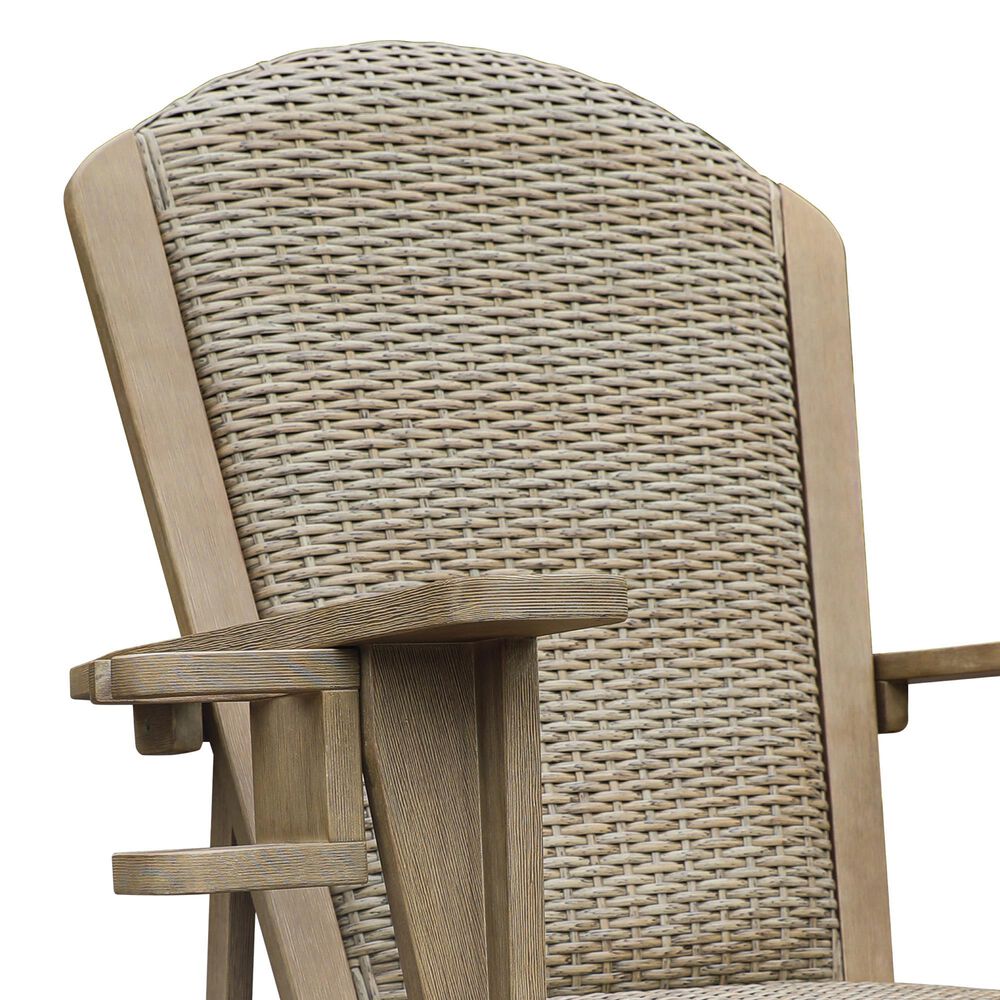 Ashley Marina Sun Patio Adirondack Chair in Beige, , large