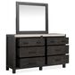 Nicolette Home Plum Creek 4 Piece King Upholstered Storage Bedroom Set in Ravenwood Black, , large