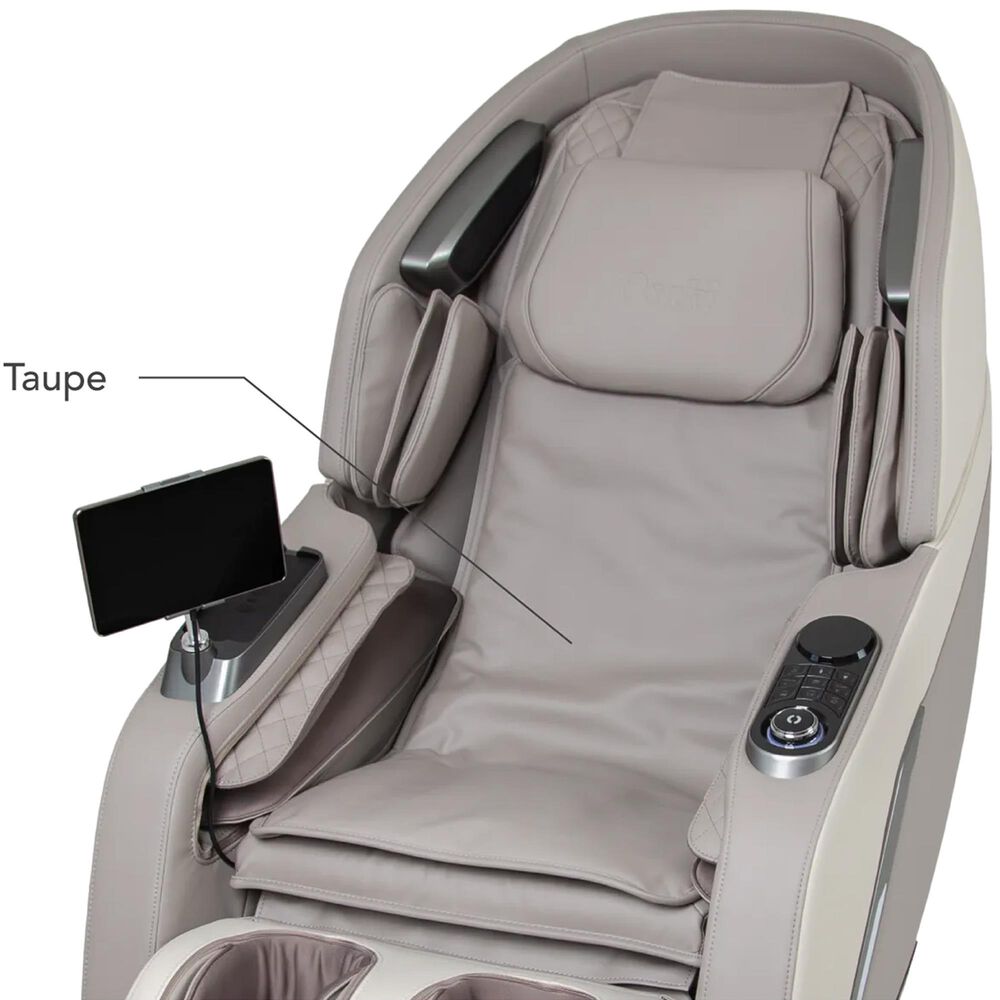 Osaki Bravo Duo 4D Massage Chair in Taupe, , large