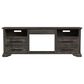 Mayberry Hill Park Ridge 71" TV Console without Fireplace Insert in Charcoal, , large