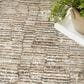 Nourison Sustainable Trends 6" x 9" Ivory and Mocha Area Rug, , large