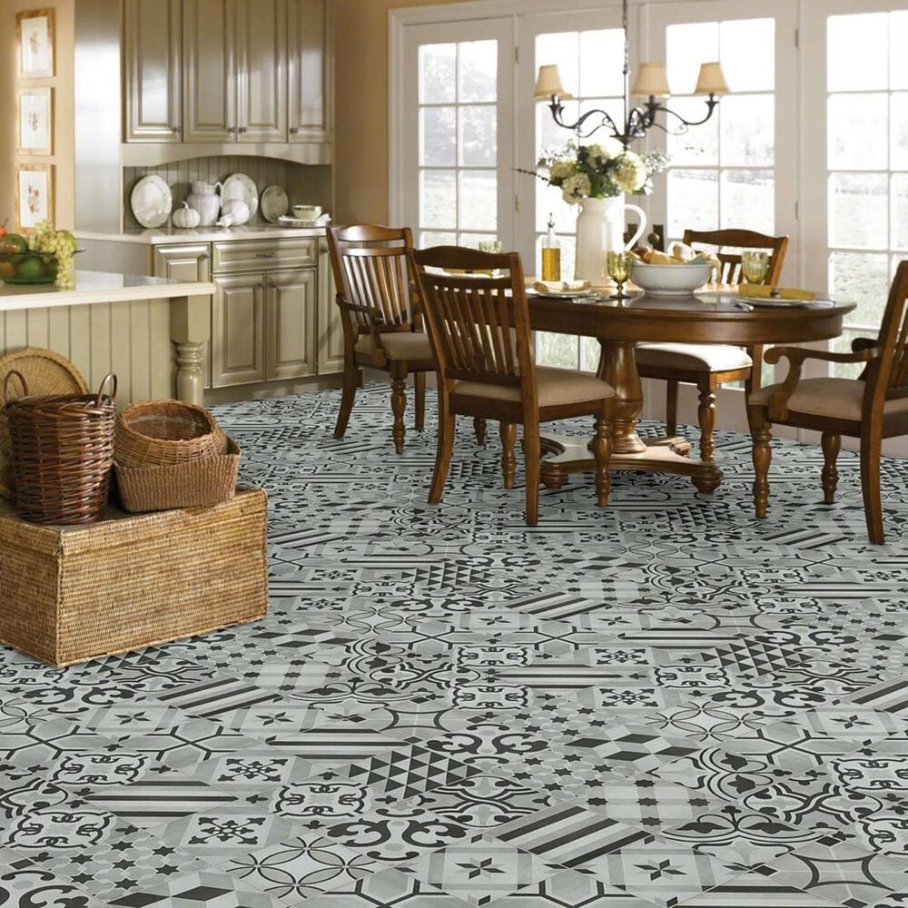 Shaw Revival Mix Opal 8&quot; x 8&quot; Porcelain Tile, , large