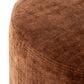 Four Hands Zena 18" Round Ottoman in Altair Sienna, , large