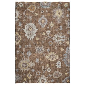 Dalyn Rug Company Portico PO6 Chocolate 10" x 14" Area Rug, , large