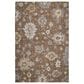 Dalyn Rug Company Portico PO6 Chocolate 10" x 14" Area Rug, , large