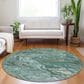 Dalyn Rug Company Ravenna RN8 8" Round Teal Area Rug, , large