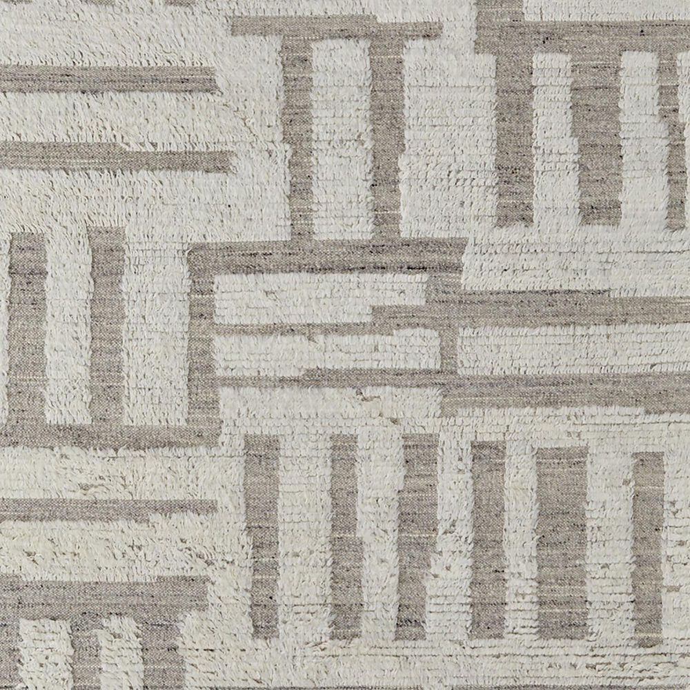 Feizy Ashby 8909F 3&#39;6&quot; x 5&#39;6&quot; Ivory and Gray Area Rug, , large