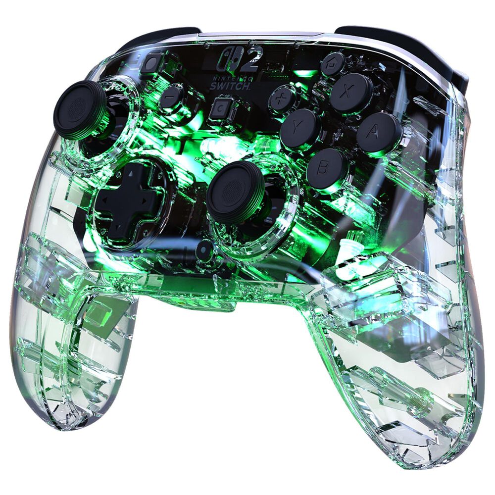 Turtle Beach Afterglow Wireless RBG Gaming Controller for Nintendo Switch 2 in Clear, , large