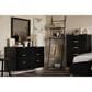 New Heritage Design Kailani 3-Piece Queen Bedroom Set in Black and Gold, , large