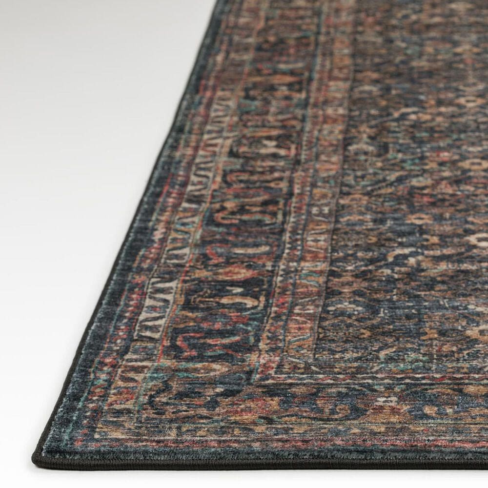 Dalyn Rug Company Jericho Traditional 2&#39;6&quot; x 10&#39; Midnight Indoor/Outdoor Runner, , large