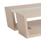 Lexington Furniture Sunset Key Fischer Cocktail Table in Light Sand Drift and Clear, , large