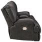 Ashley Mountainous Power Reclining Loveseat with Adjustable Headrest in Eclipse, , large