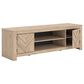 Ashley Cayboni 71" Fireplace Console in Tan and Black, , large