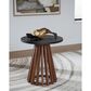 Ashley Kallari End Table in Warm Brown and Matte Black, , large