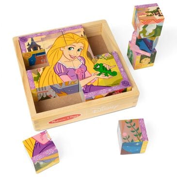 Melissa & Doug 112-Piece Disney Princess Wooden Cube Puzzle Set, , large