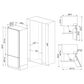 SMEG 16.42 Cu. Ft. Built-In Bottom Mount Refrigerator in Panel Ready, , large