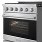 Thor Kitchen Gordon Ramsay Series 30" Professional Liquid Propane Range in Stainless Steel, , large