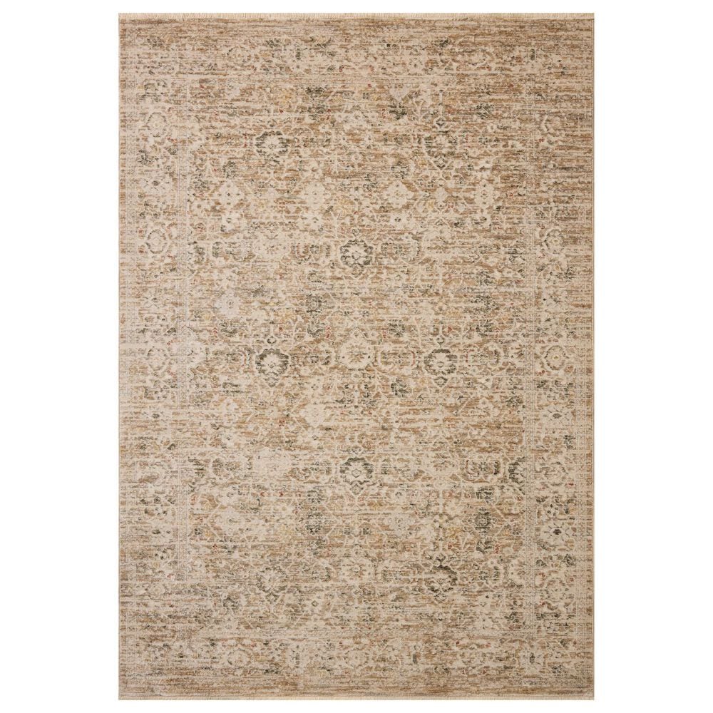 Loloi Clarisse Natural and Granite 11"6" x 15"7" Area Rug, , large