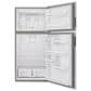 Amana 18 Cu. Ft. Top-Freezer Refrigerator with Electronic Temperature Controls in Stainless Steel, , large